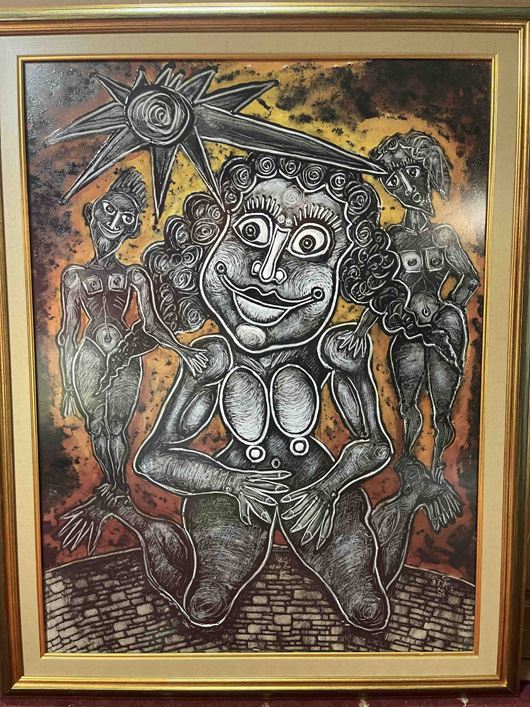 Фантастичното творчество на Ставри Калинов в изложбата Post Mortem